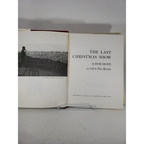 The Last Christmas Show by Bob Hope Hardcover 1974 Dust Jacket VTG Collectible - Picture 5 of 16